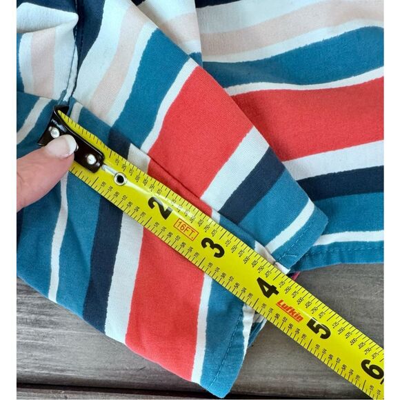 The North Face Class V Blue White Red Striped Water Swim Short Size medium‎ - Picture 10 of 10